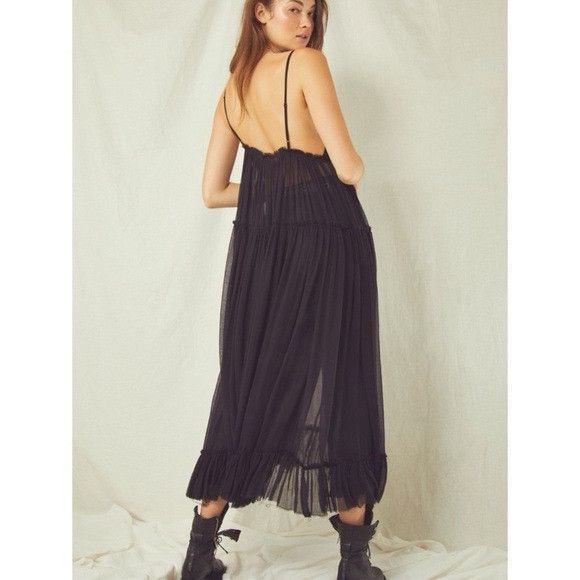 New Free People Secret Garden Maxi Top Size Small. - Picture 2 of 11